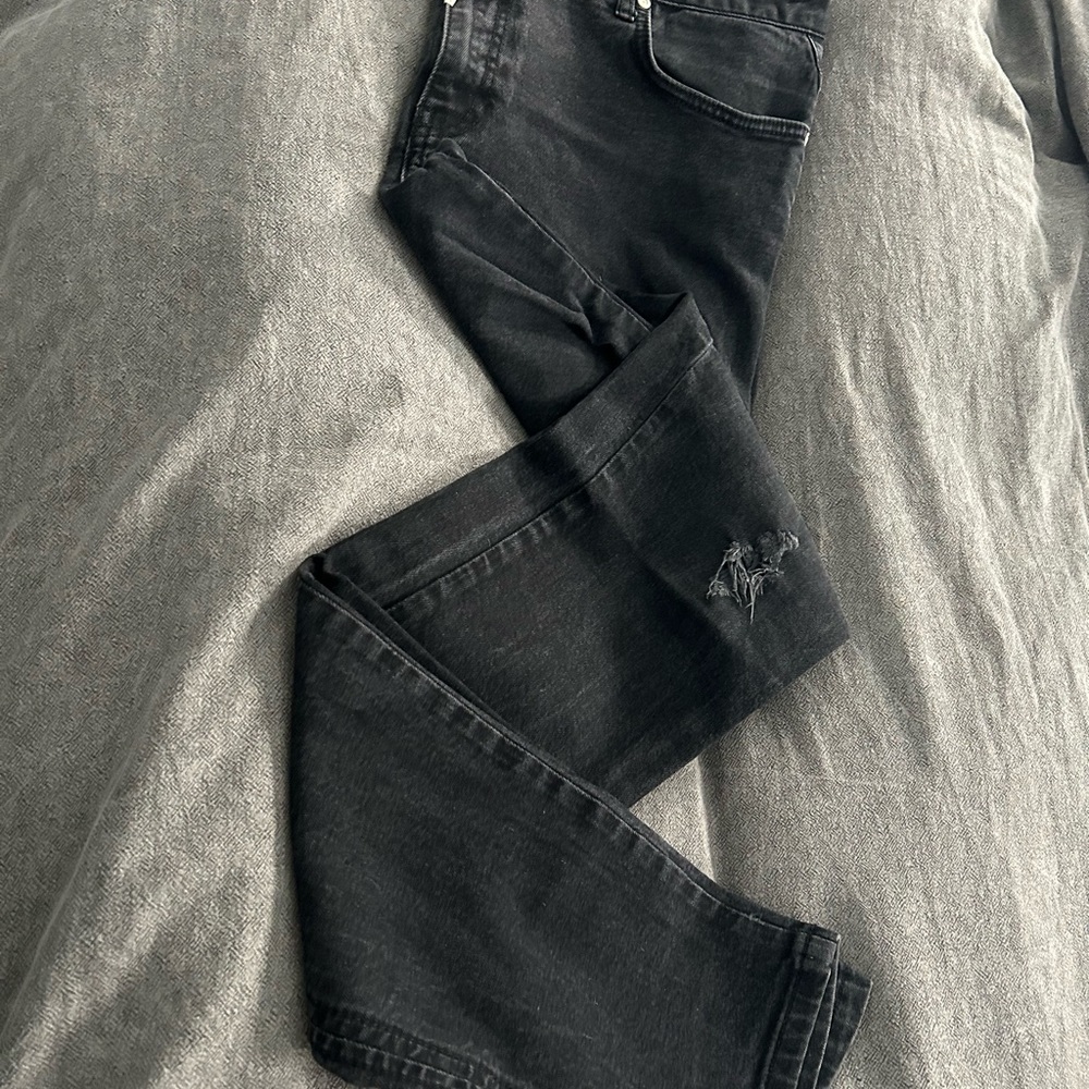 Represent black denims